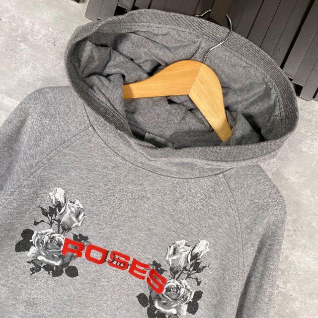 Dior』ディオール (L) ローズ薔薇柄 ロゴプルオーバーパーカー - www