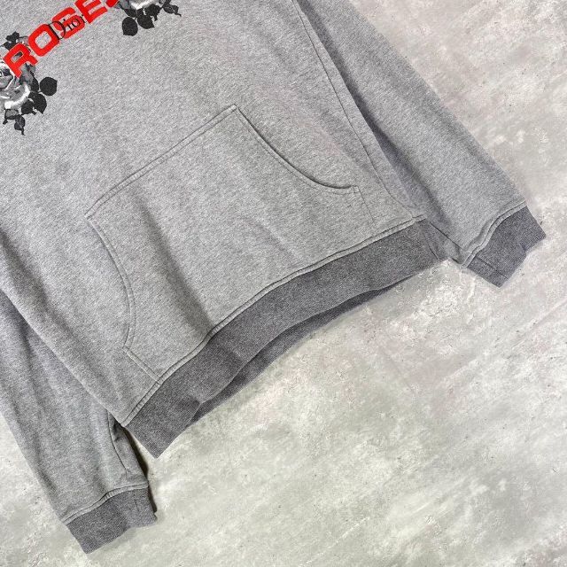『Dior』ディオール (L) ローズ薔薇柄 ロゴプルオーバーパーカー