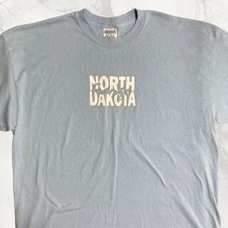 JHK 水色 NORTH DAKOTA　ノースダコタ　スーベニア Tシャツ(Tシャツ/カットソー(半袖/袖なし))