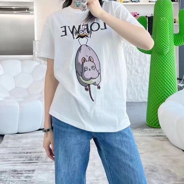 新品タグ付】LOEWE 千と千尋の神隠し カオナシ 限定コラボ Tシャツ