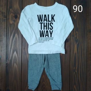 ベビーギャップ(babyGAP)のギャップ・オフィシャルチーム　カットソー　パンツ　２点セット(Tシャツ/カットソー)