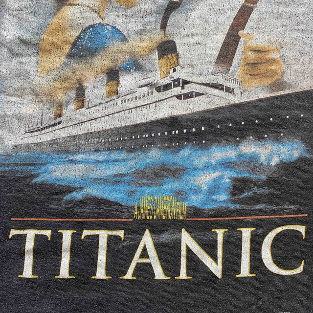 驚きの安さ XL Tシャツ Titanic Promo ムービーT Tee タイタニック Tee