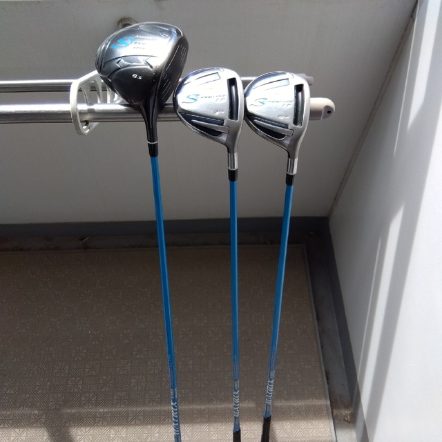 Adams Golf ウッド３本セット(1番,3番,5番) Sシャフト