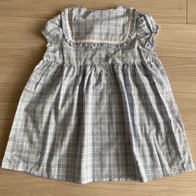 SHOO・LA・RUE(シューラルー)のSHOO・LA・RUE セーラー衿ワンピース 130cm キッズ/ベビー/マタニティのキッズ服女の子用(90cm~)(ワンピース)の商品写真