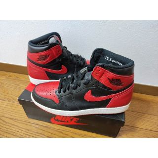 ナイキ(NIKE)のNIKE AIR JORDAN 1 RETRO HIGH OG BRED2016(スニーカー)