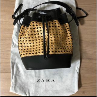 ザラ(ZARA)のZARA カゴバッグ(かごバッグ/ストローバッグ)