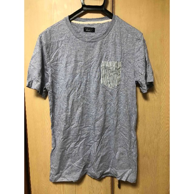 ZARA(ザラ)の未使用ZARAカジュアルTシャツMサイズ メンズのトップス(Tシャツ/カットソー(半袖/袖なし))の商品写真