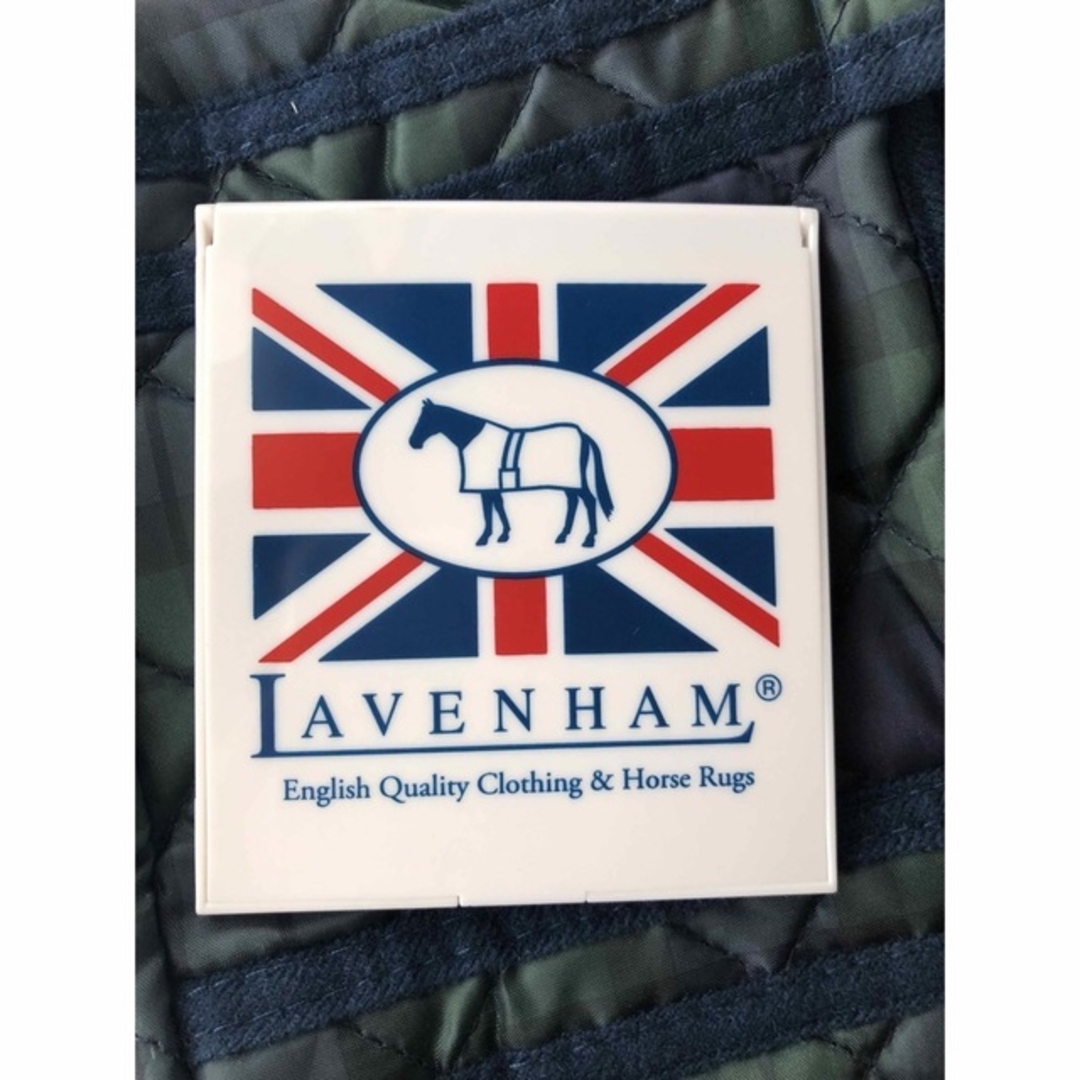 LAVENHAM(ラベンハム)の値下げ中　ラベンハム　ポーチ　ミラー レディースのファッション小物(ポーチ)の商品写真