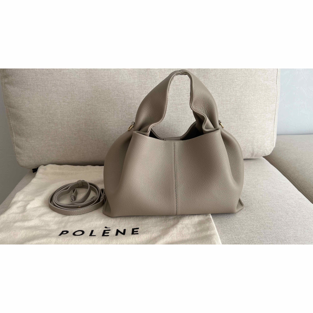 今年の新作から定番まで ポレーヌ ナンバーナイン トープ Polene