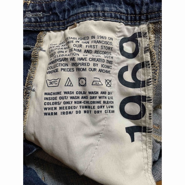 GAP(ギャップ)のGAP👖オーバーオール👖限定👖1969プレミアムコレクション レディースのパンツ(サロペット/オーバーオール)の商品写真