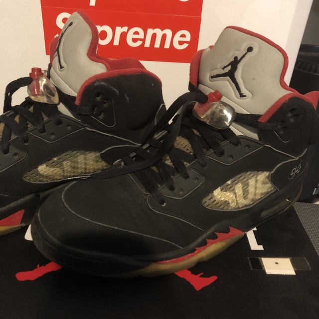 訳あり AIR JORDAN 5 Supreme