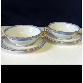 アビランド(Haviland)のアビランドリモージュ  ダブルハンドル　スープカップ(食器)