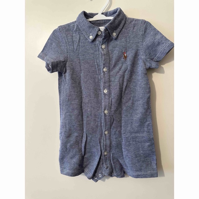 POLO RALPH LAUREN(ポロラルフローレン)の【最終値下げ】ポロラルフローレン　ロンパース キッズ/ベビー/マタニティのベビー服(~85cm)(ロンパース)の商品写真