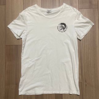 ディーゼル(DIESEL)のDISEL Tシャツ　Sサイズ　ホワイト(Tシャツ/カットソー(半袖/袖なし))