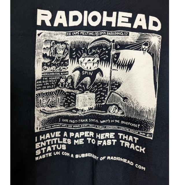 RADIOHEAD TOUR  Tシャツ（長袖） エンタメ/ホビーのタレントグッズ(ミュージシャン)の商品写真