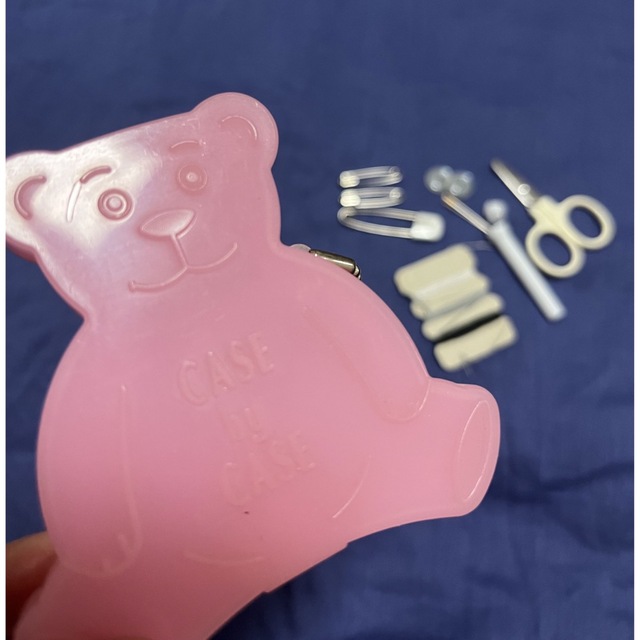 クマのソーイングセット　未使用 ハンドメイドのハンドメイド その他(その他)の商品写真