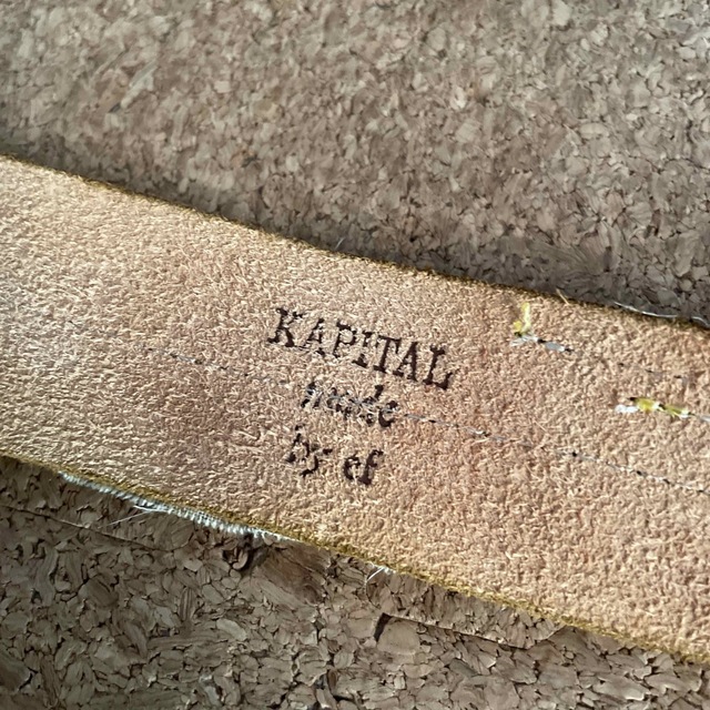 KAPITAL(キャピタル)のkapital キャピタル　ベルト メンズのファッション小物(ベルト)の商品写真