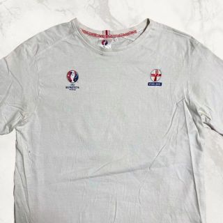 JFL 白 UEFA EURO2016　サッカー　イングランド Tシャツ(Tシャツ/カットソー(半袖/袖なし))