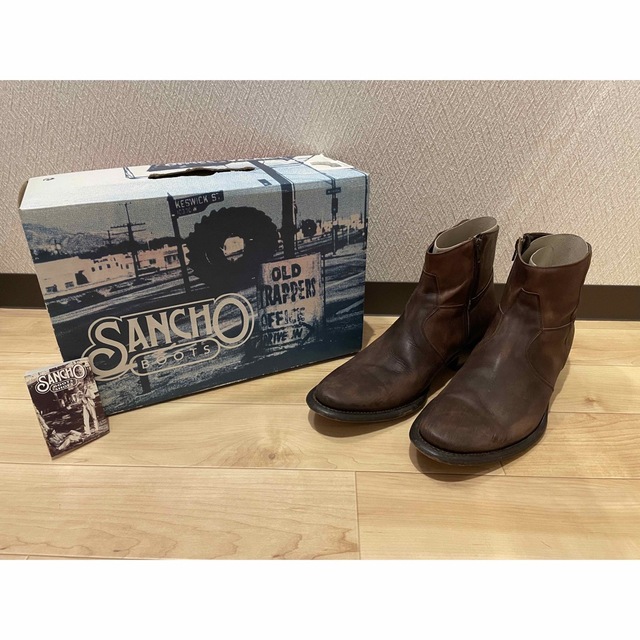 美品 SANCHO BOOTS ウェスタンブーツ