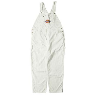 Supreme シュプリーム オーバーオール サイズ:L デニム ブランドロゴ柄 総柄 ペインター Logo Denim Overalls 19SS ブルー ズボン ボトムス ストリート カジュアル ブランド【メンズ】【美品】