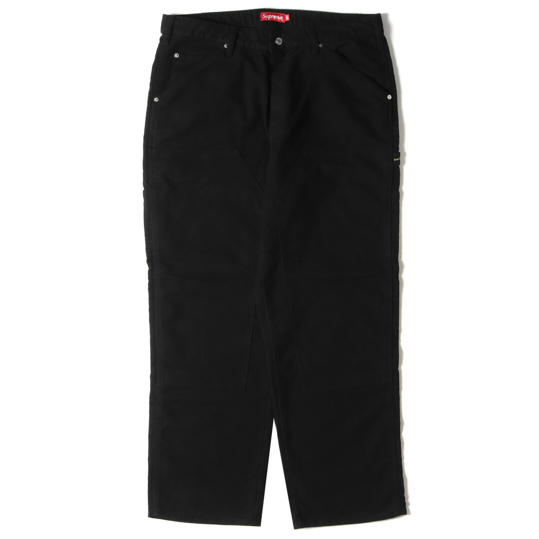 Supreme シュプリーム パンツ モールスキン ダブルニー ペインターパンツ Moleskin Double Knee Painter Pant 22AW ブラック 黒 36 Kindermann GmbH ボトムス ズボン 【メンズ】【美品】