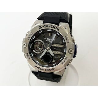 カシオ(CASIO)のカシオ Gスチール メンズウォッチ 腕時計 GST-B400X-1AJF 超美品(腕時計(アナログ))