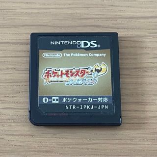 ニンテンドーDS(ニンテンドーDS)のポケットモンスター ハードゴールド ソフトのみ 動作確認済(携帯用ゲームソフト)