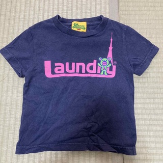 ランドリー(LAUNDRY)のランドリー　スカイツリーTシャチ　100サイズ　ネイビー(Tシャツ/カットソー)