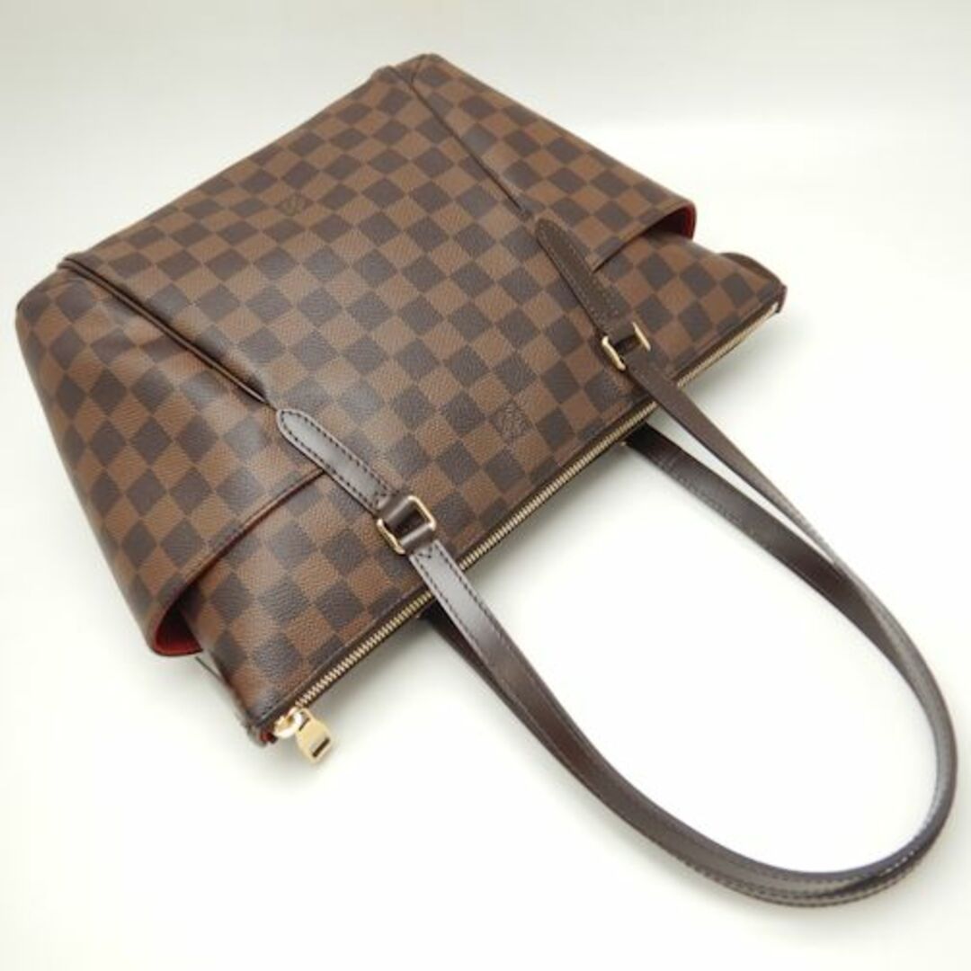 トータリーPM素材LOUIS VUITTON ルイヴィトン ダミエ トータリーPM N41282 トートバッグ ブラウン/250474