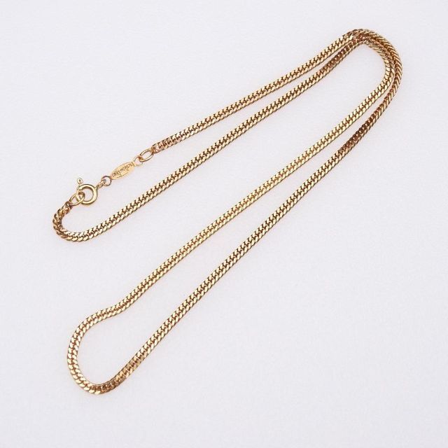 木造 バレステラ K18YG 750 ダブル W喜平ネックレス 7.57g 40cm - 通販