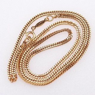バレステラ K18YG 750 ダブル W喜平ネックレス 7.57g 40cm | www