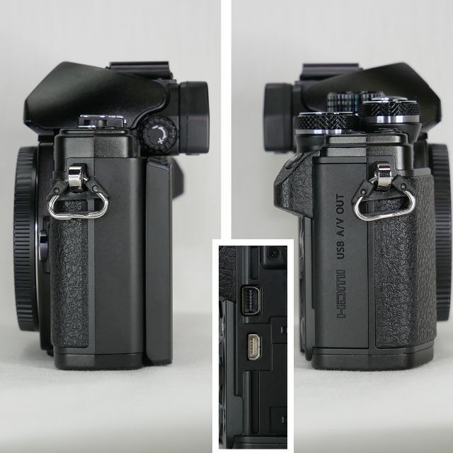 OLYMPUS(オリンパス)のOLYMPUS OM-D E-M10 mark II body ＋ α スマホ/家電/カメラのカメラ(デジタル一眼)の商品写真