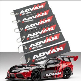 トヨタ(トヨタ)のYOKOHAMA　ADVAN　キーホルダー　横浜ゴム　キーリング(車体)