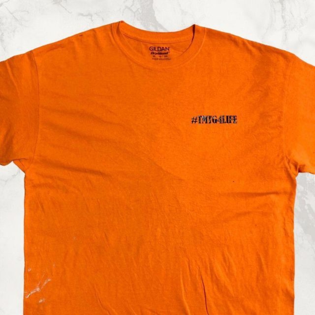 JER ビンテージ   オレンジ TMTG4LIFE　ツリーギャング Tシャツ メンズのトップス(Tシャツ/カットソー(半袖/袖なし))の商品写真