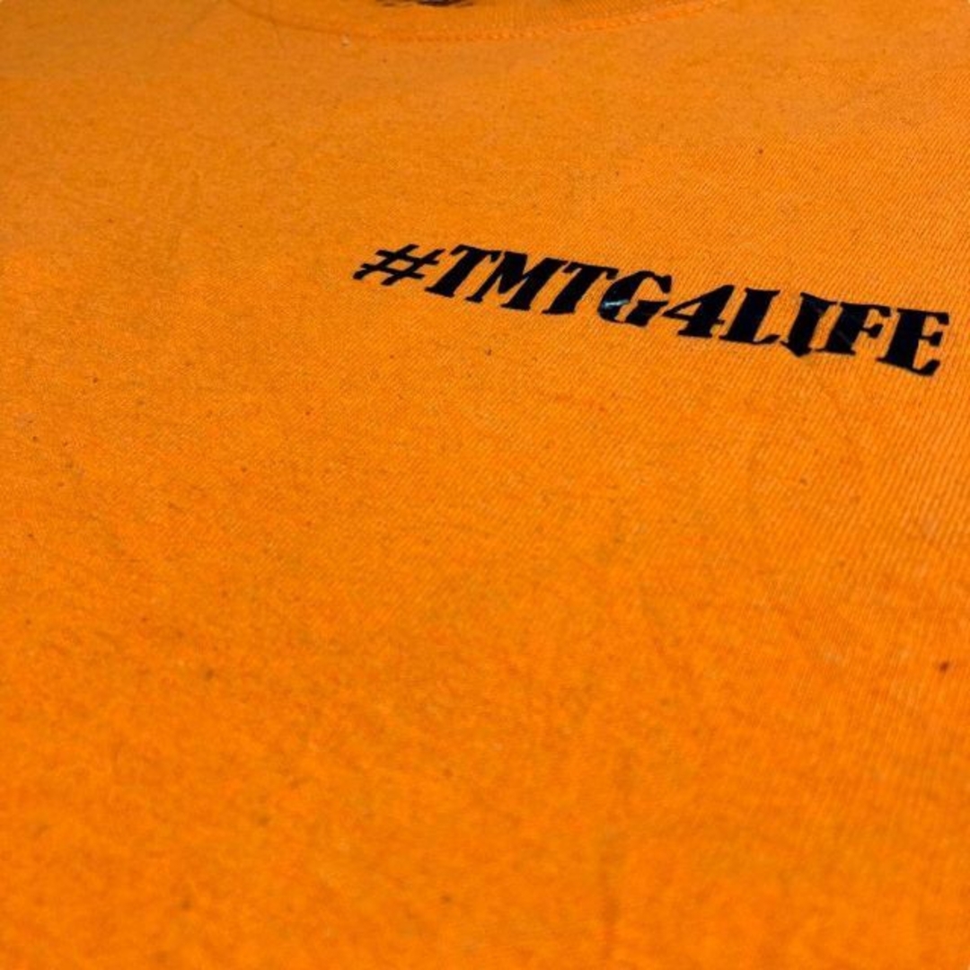 JER ビンテージ   オレンジ TMTG4LIFE　ツリーギャング Tシャツ メンズのトップス(Tシャツ/カットソー(半袖/袖なし))の商品写真