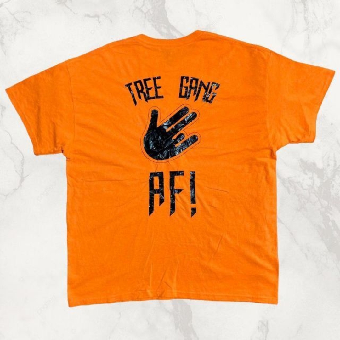JER ビンテージ   オレンジ TMTG4LIFE　ツリーギャング Tシャツ メンズのトップス(Tシャツ/カットソー(半袖/袖なし))の商品写真
