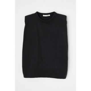 マウジー(moussy)のmoussy ショルダースリーブ　トップス　ノースリーブ　ボックスシルエット(カットソー(半袖/袖なし))