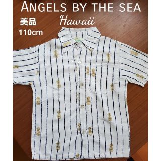 ロンハーマン(Ron Herman)の美品　ANGELS BY THE SEA　半袖　キッズ シャツ　110cm(Tシャツ/カットソー)