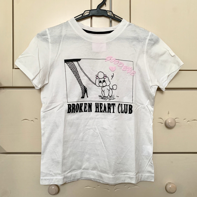 broken heart club Tシャツ レディースのトップス(Tシャツ(半袖/袖なし))の商品写真
