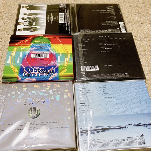 UVERworld - UVERworld CD・DVD 6枚まとめ売りの通販 by ゆ's shop