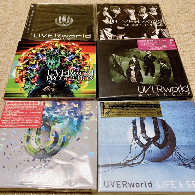 UVERworld ウーバーワールド　DVD まとめ売り