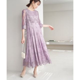 ロペピクニック(Rope' Picnic)の【Mon E’toileロペピクニック】レースタックDRESS  (ロングドレス)