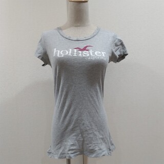 ホリスター(Hollister)のホリスターHollisterグレーＴシャツMサイズ(Tシャツ(半袖/袖なし))