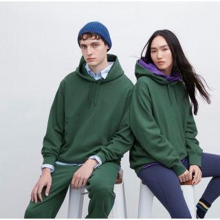 ユニクロ(UNIQLO)の未使用 ユニクロ スウェットプルパーカ（上下セット）(パーカー)