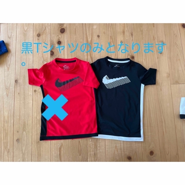 NIKE(ナイキ)のNIKE 夏用半袖Tシャツ　黒のみ キッズ/ベビー/マタニティのキッズ服男の子用(90cm~)(Tシャツ/カットソー)の商品写真