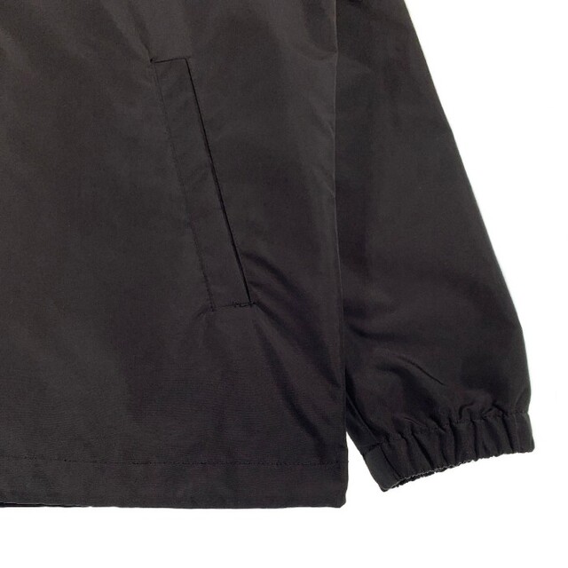 コンバース タグ付き ナイロンジャケット バックプリント ロゴ M ブラック 黒