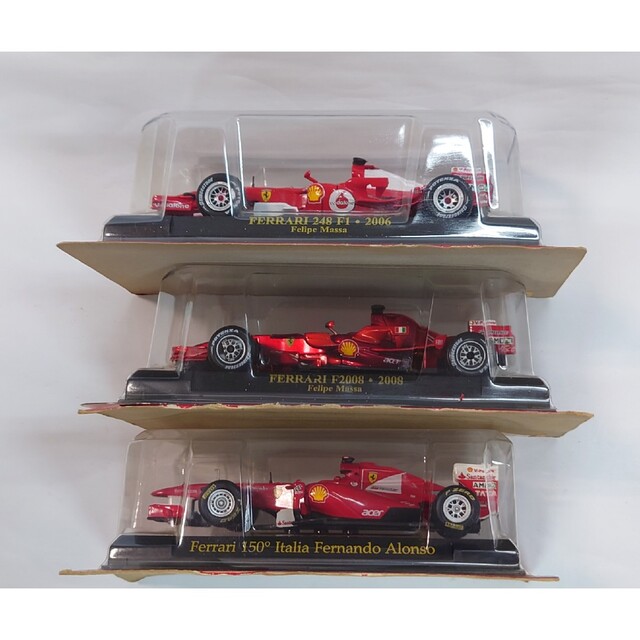 エンタメ/ホビーアシェット 1/43フェラーリ F1 コレクション全17体+1