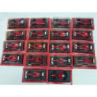 アシェット 1/43フェラーリ F1 コレクション全17体+1(三輪車/乗り物)