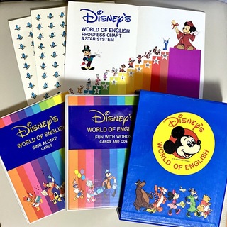 ディズニー(Disney)のディズニー　ワールドオブイングリッシュ　カード　CD(語学/参考書)