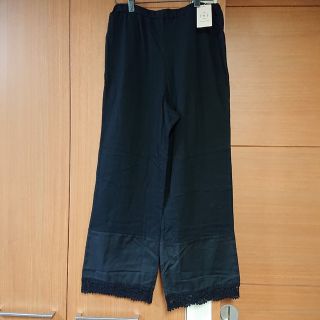 サマンサモスモス(SM2)のSM2  裾レースカットペチパンツ 新品 サマンサモスモス ブラック(その他)